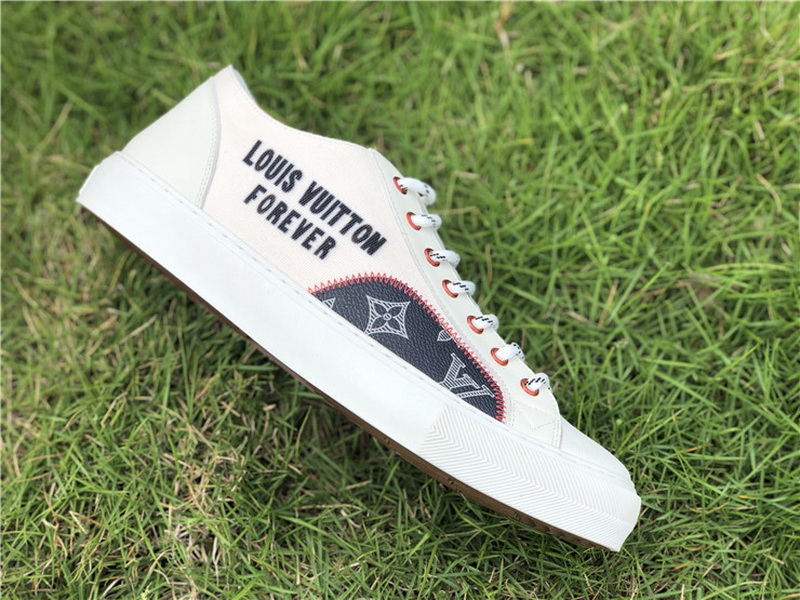 Louis vuitton tattoo sneaker boot Low White(98% Authentic quality)